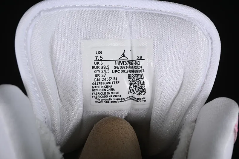 All categories Air Jordan Jordan series basketball shoes Air Jordan 1 Low G version pure original Air Jordan 1 Low SE AJ1 Joe 1 paw print low-top cultural casual sneakers HM3706-141